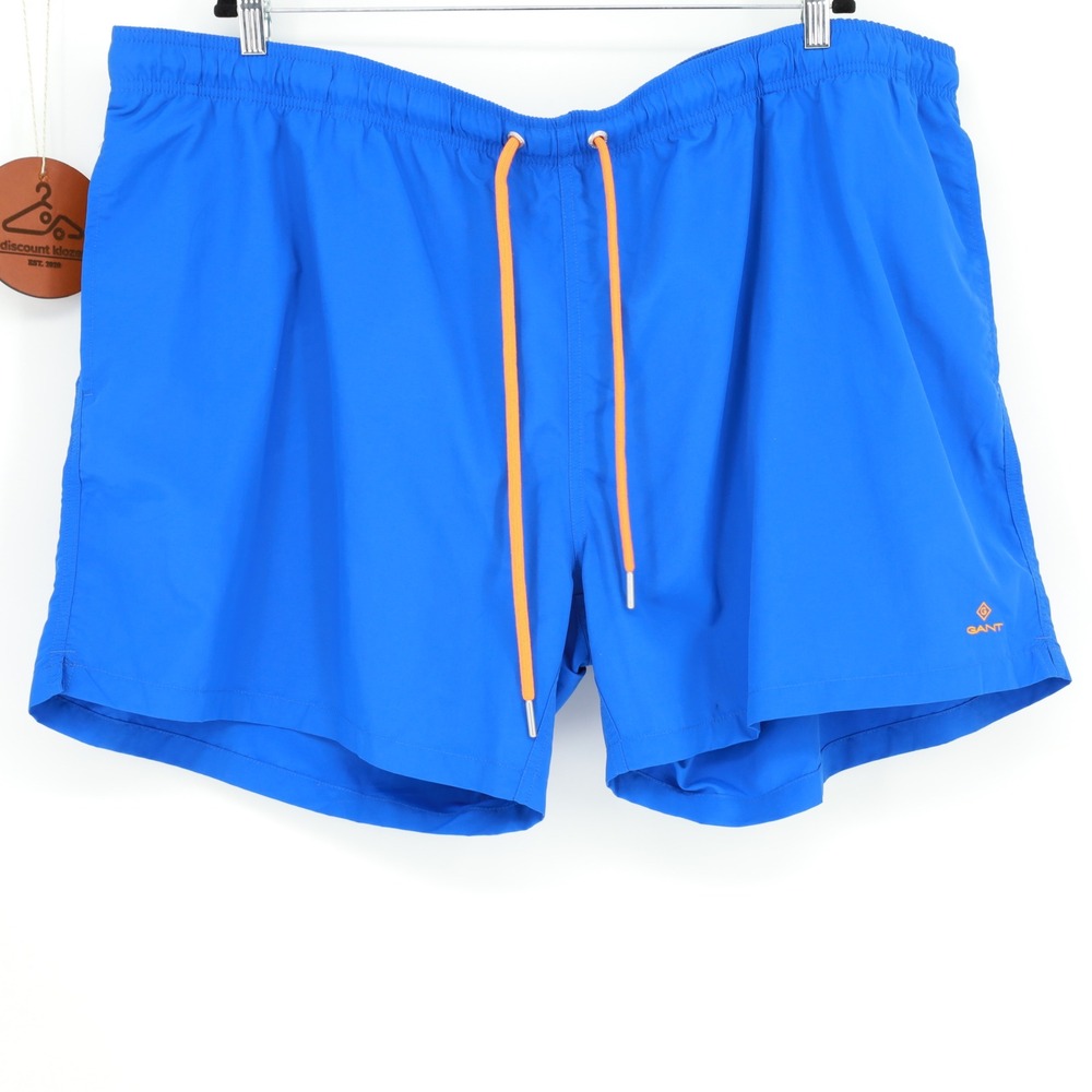 GANT Classic Fit Swim Shorts Nautical Blue‎ Size 5XL Preppy Beach Vacation NWT